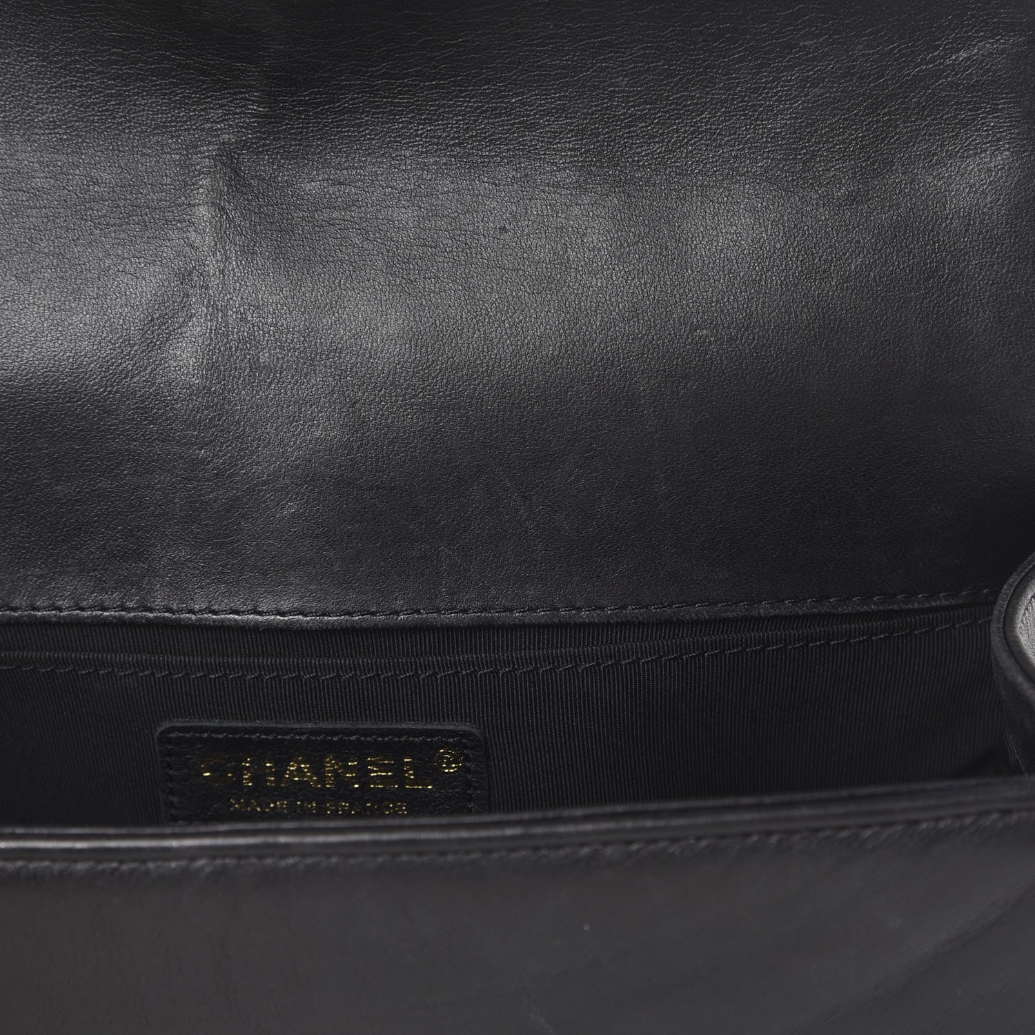 Chanel Calfskin Quilted Medium Boy Flap Black 12 of 20
