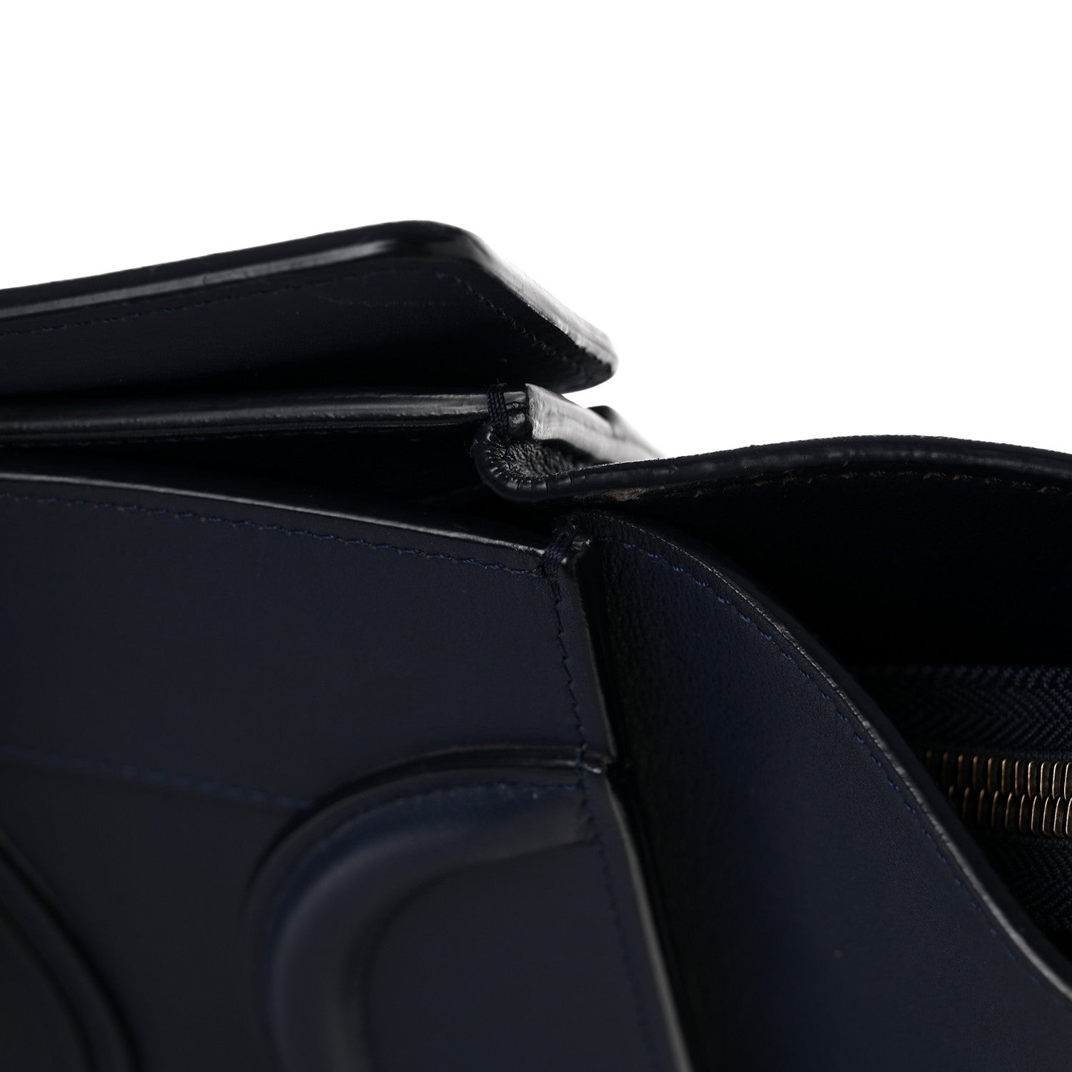 Celine Smooth Calfskin Mini Luggage Ink 17 of 17