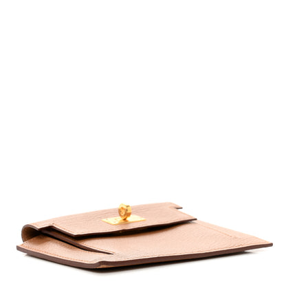 Hermes Chevre Mysore Kelly Pocket Compact Wallet Quebracho 4 of 8