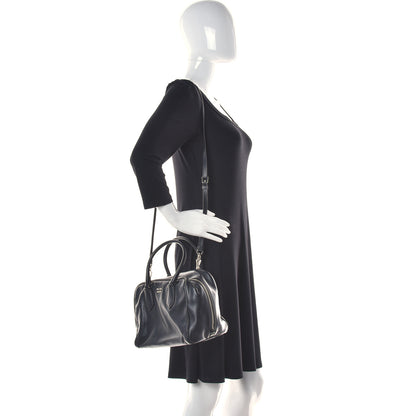 Prada Soft Calf Large Inside Tote Nero Turches 2 of 10