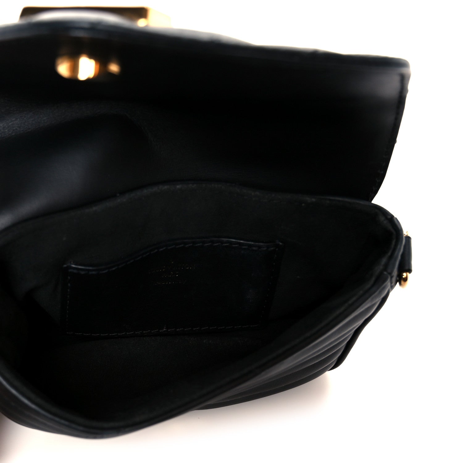 Louis Vuitton Calfskin New Wave Multi Pochette Black 5 of 13
