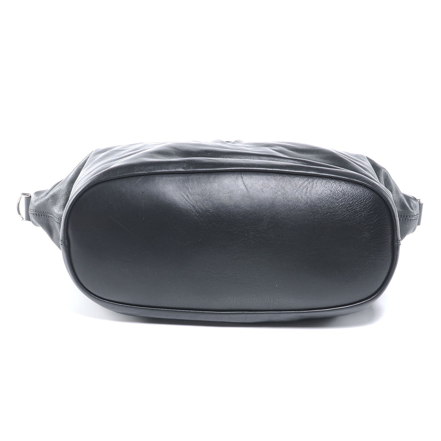 Leather 3D Stud Medium Nightingale Black