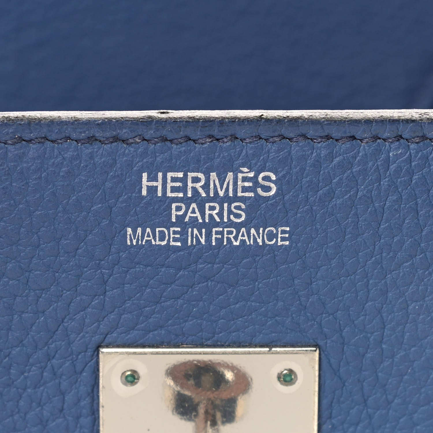 Hermes Togo Birkin 35 Bleu Brighton 5 of 14