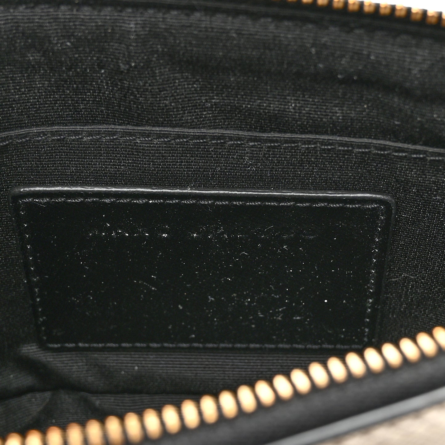 Saffiano Snapshot Camera Bag Black Grey