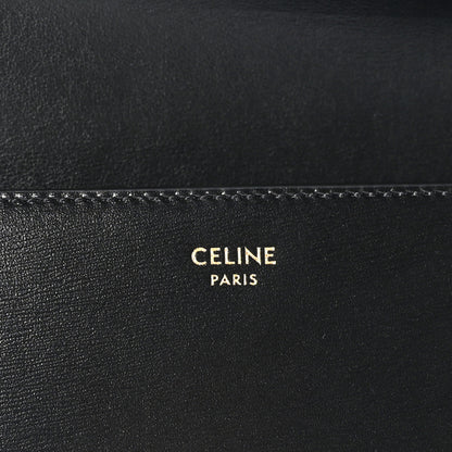 Celine Shiny Calfskin Triomphe Margo Wallet on Chain Black 7 of 11