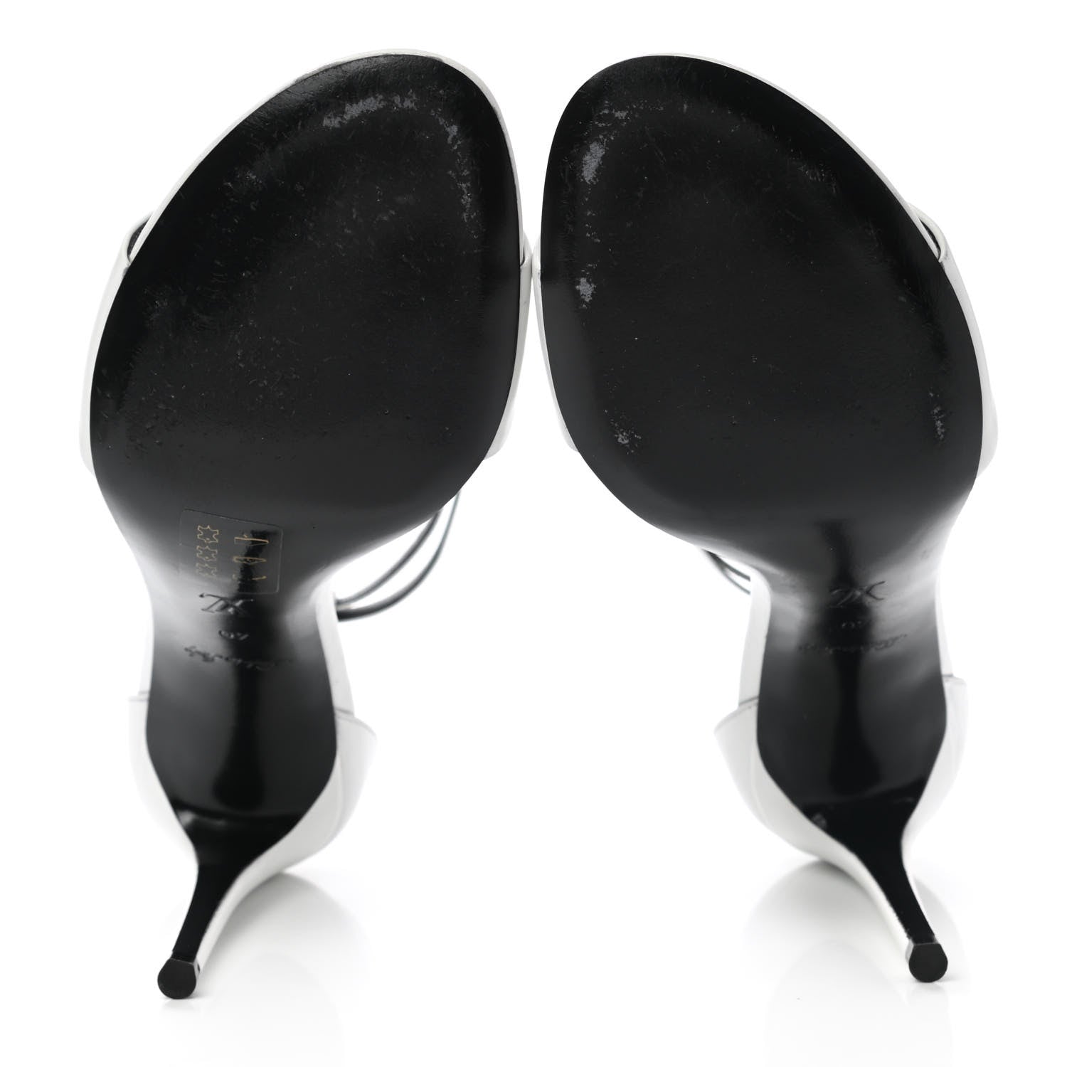 Louis Vuitton Calfskin Call Back Sandals 40 White 5 of 10