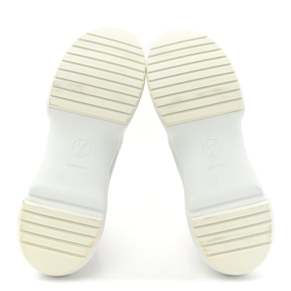 Louis Vuitton Calfskin Technical Nylon LV Archlight Sneaker 42 White Blue Pink 5 of 10