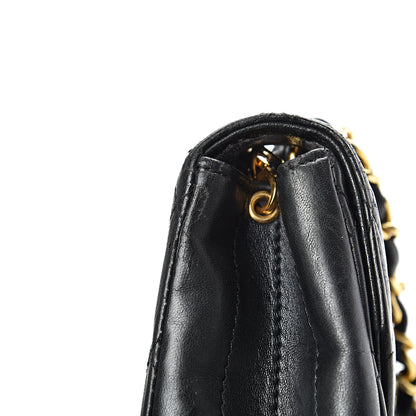 Chanel Lambskin Quilted Small Single Flap Black 18 of 22