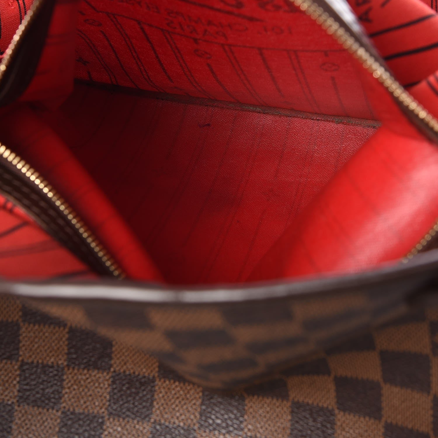 Louis Vuitton Damier Ebene Neverfull GM 16 of 17