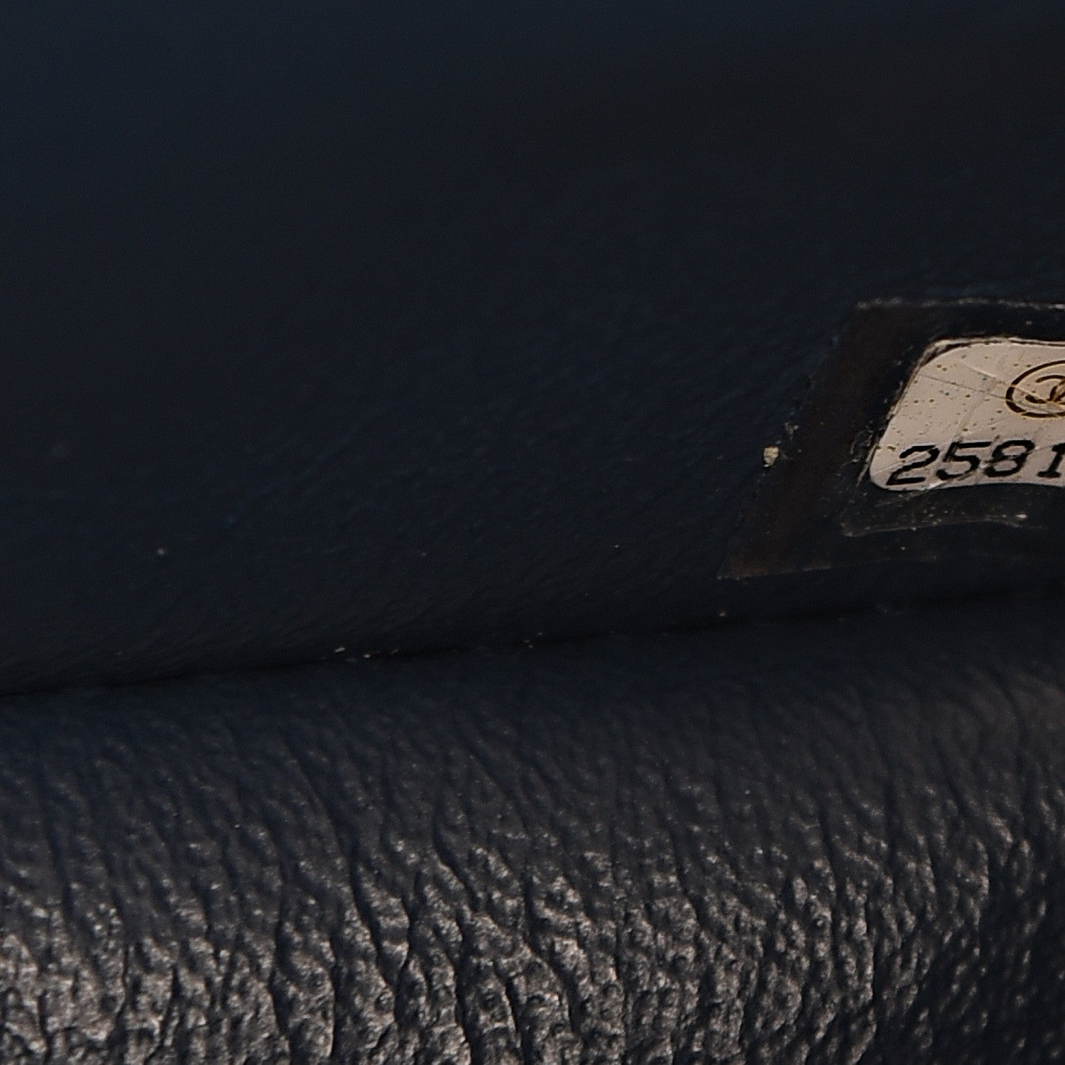 Chanel Iridescent Caviar Quilted Mini Square Flap Dark Blue 7 of 10