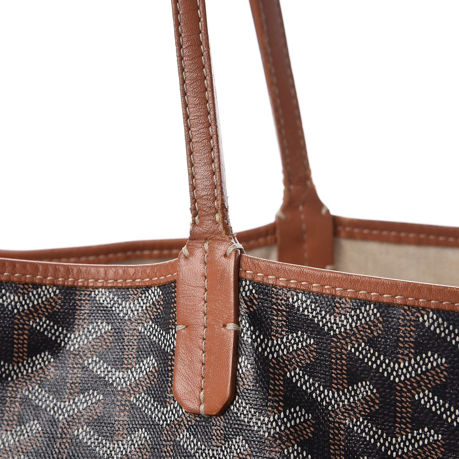 Goyard Goyardine Saint Louis GM Black Gold 18 of 56
