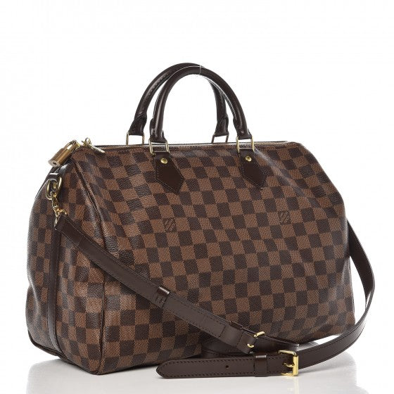 Damier Ebene Speedy Bandouliere 35