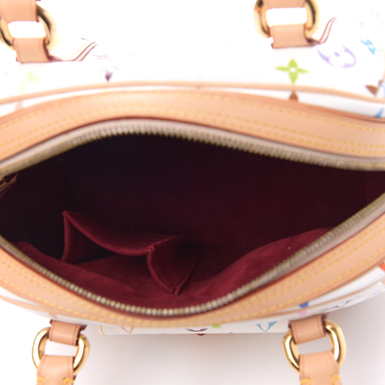 Louis Vuitton Monogram Multicolor Priscilla White 5 of 11