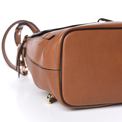 Chloe Suede Calfskin Small Faye Backpack Tobacco 7 of 9