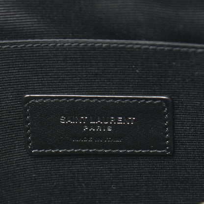 Saint Laurent Calfskin Matelasse Monogram Cassandre Tablet Pouch Black 5 of 8