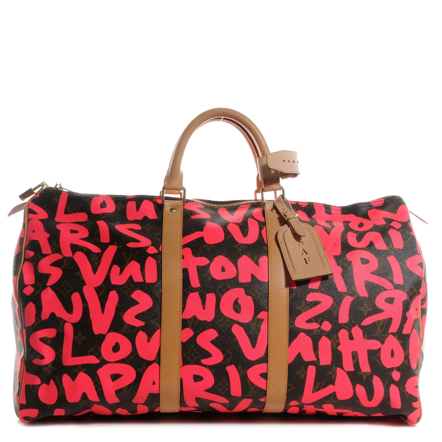 Graffiti Keepall 45 Fuchsia