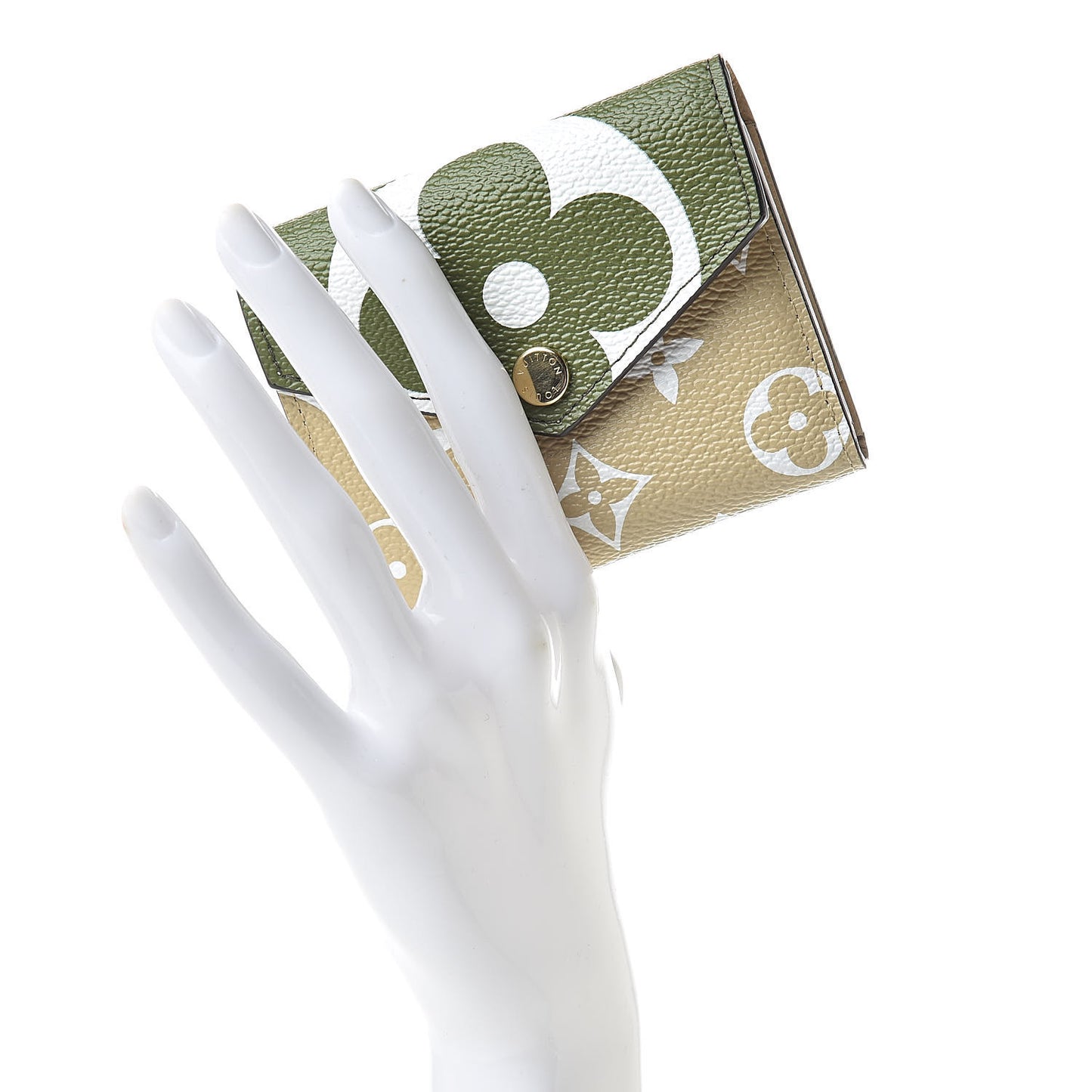 Monogram Giant Zoe Wallet Kaki