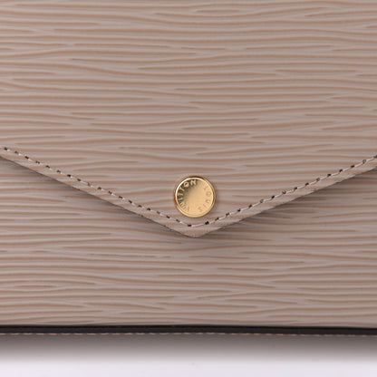 Louis Vuitton Epi Felicie Pochette Chain Wallet Galet 10 of 13