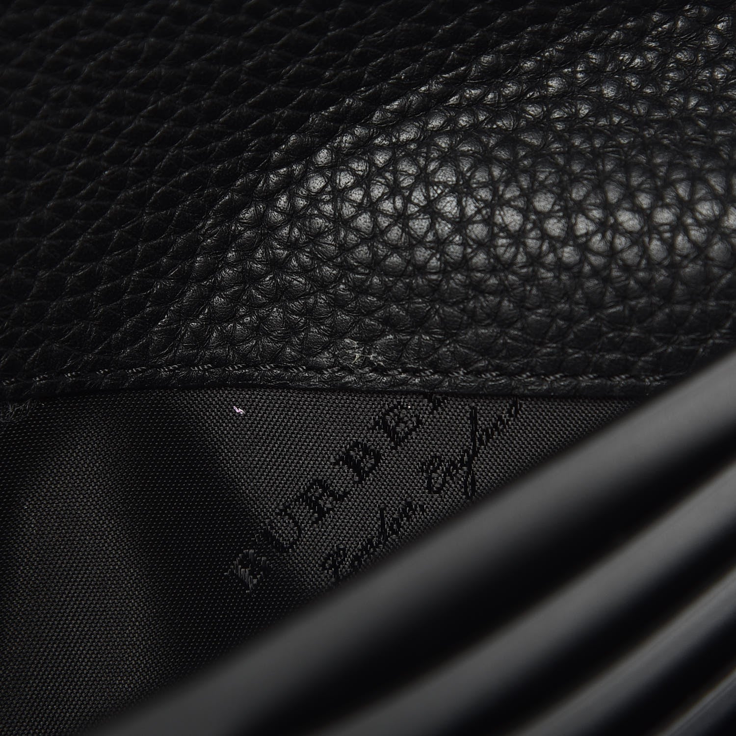 Burberry Calfskin Hastings Continental Wallet Black 7 of 8