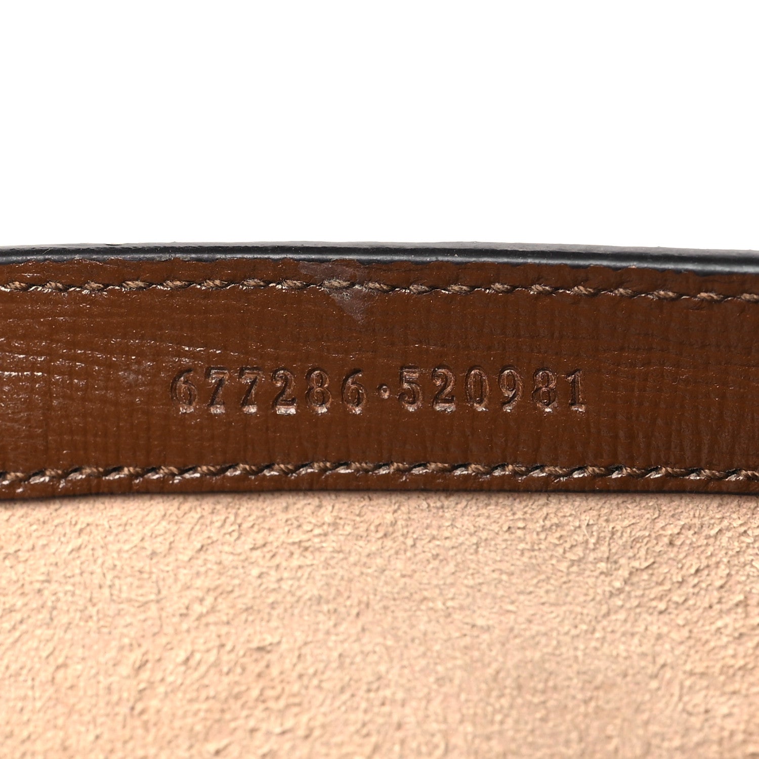 Gucci GG Supreme Monogram Azalea Calfskin Web Small Horsebit 1955 Crossbody Bag Beige Ebony Brown Sugar 7 of 10