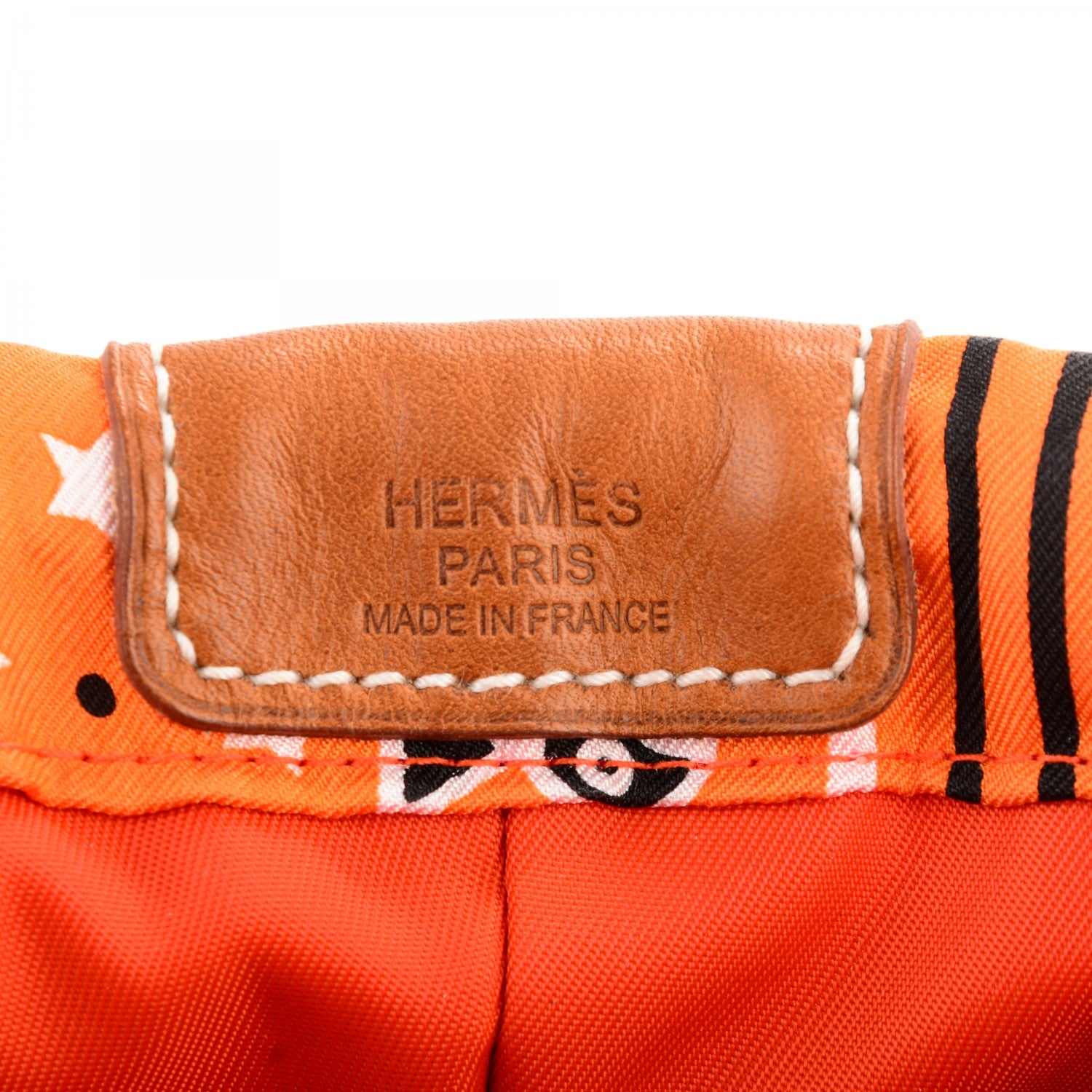 Hermes Barenia Silk Eperons d'Or Fourbi 20 PM Pouch Orange Fauve 6 of 7