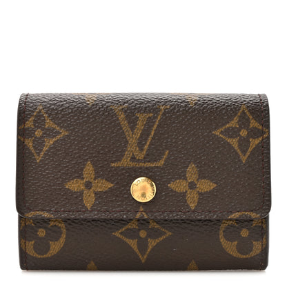 Louis Vuitton Monogram Porte-Monnaie Plat Coin Purse 1 of 7
