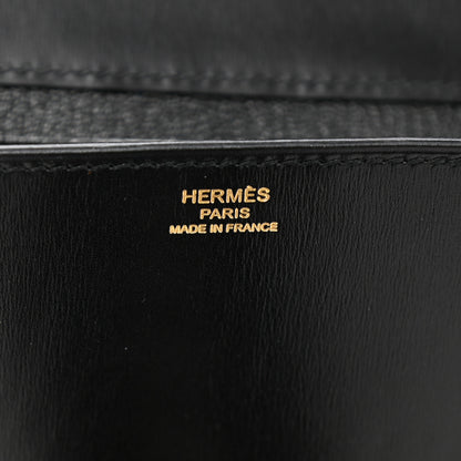 Hermes Box Medor 29 Clutch Black 5 of 8