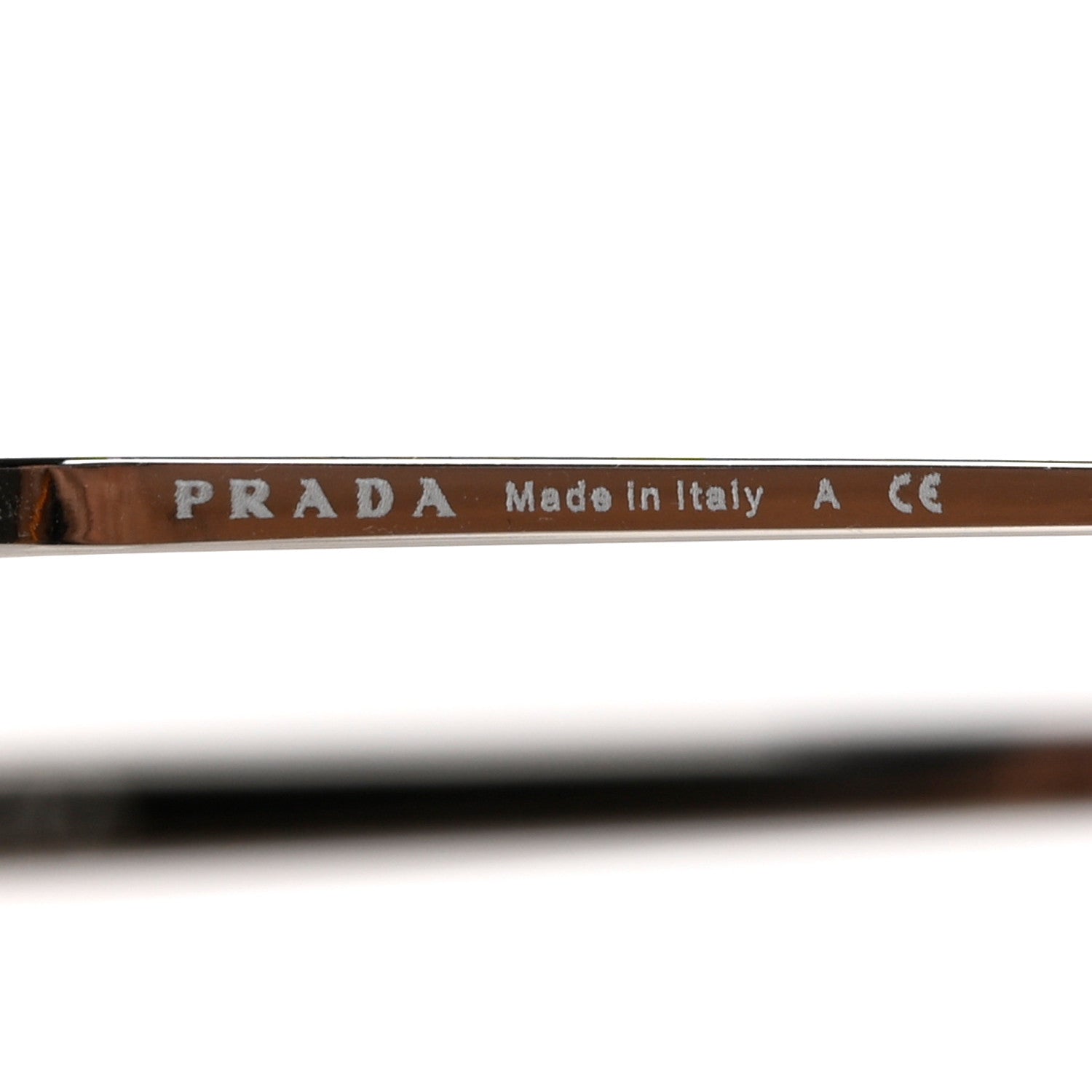 Prada Flame Sunglasses SPR 59V Black 7 of 7
