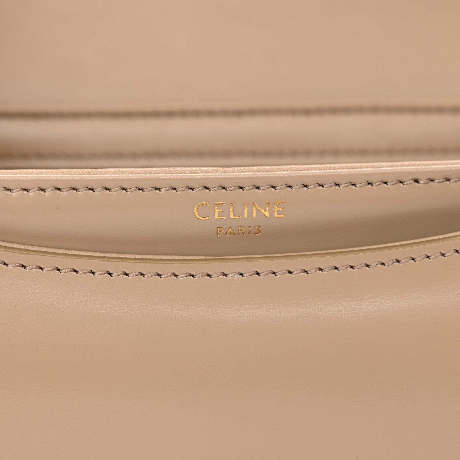 Celine Shiny Calfskin Teen Besace Safari 6 of 13