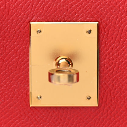 Hermes Epsom Birkin 30 Rouge Casaque 24 of 36