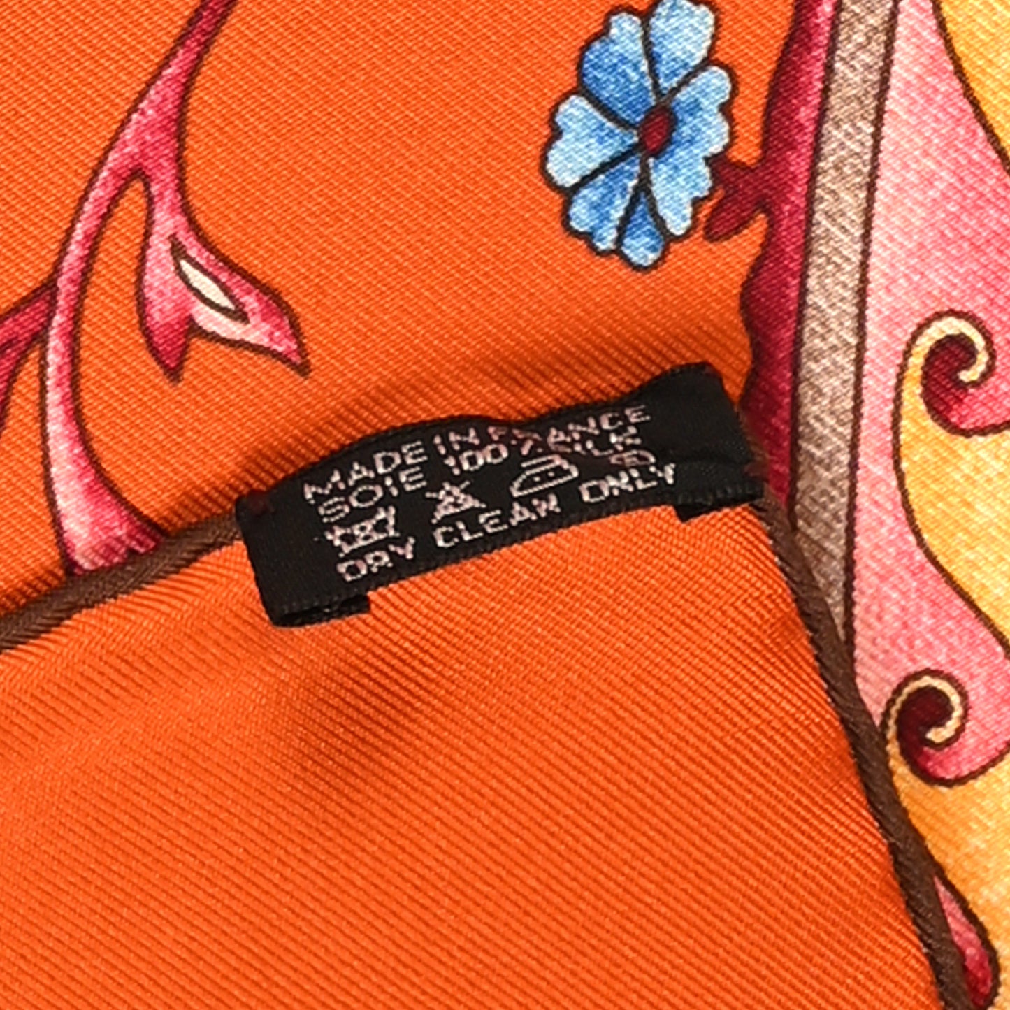 Silk Minuit Au Faubourg Scarf 70 Caban Prune Rose Vif