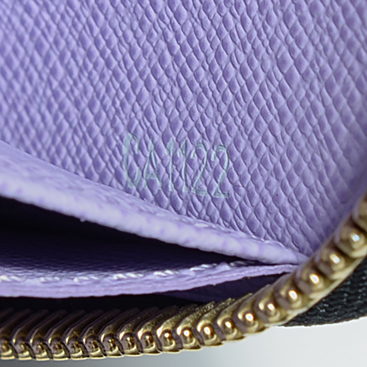Monogram Multicolor Zippy Wallet Black Violet