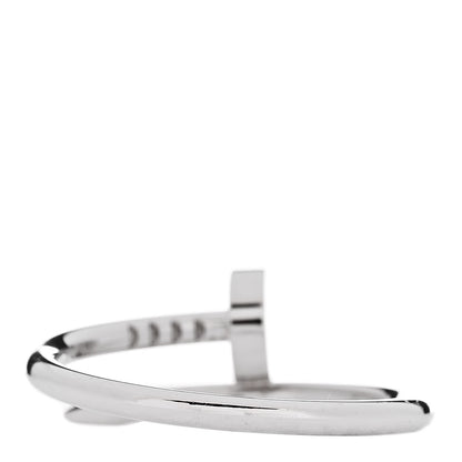 Cartier 18K White Gold Small Juste Un Clou Ring 53 6.25 3 of 6