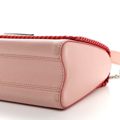 Louis Vuitton Epi Flower Twist Shoulder Bag MM Rose Ballerine 10 of 10