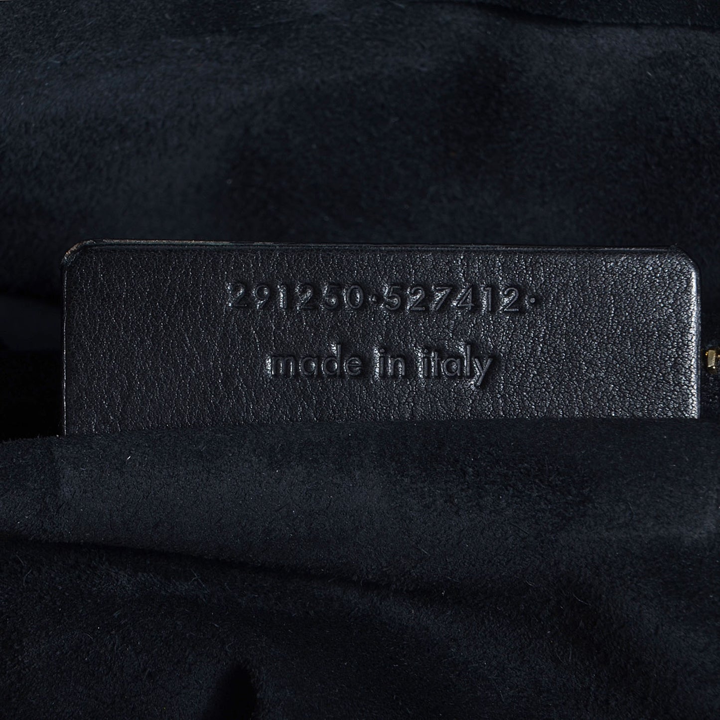 Calfskin Suede Studded Medium Muse Two Black