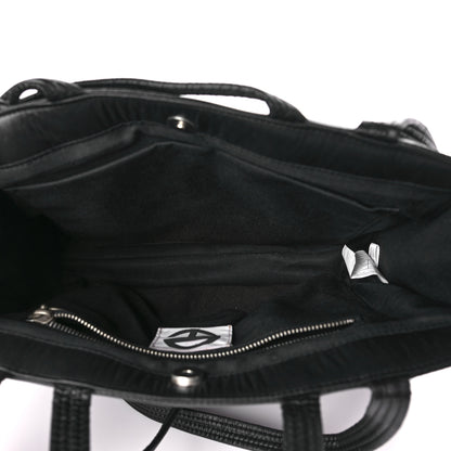 Telfar Nylon Large Puff Shopping Bag Black 4 of 8