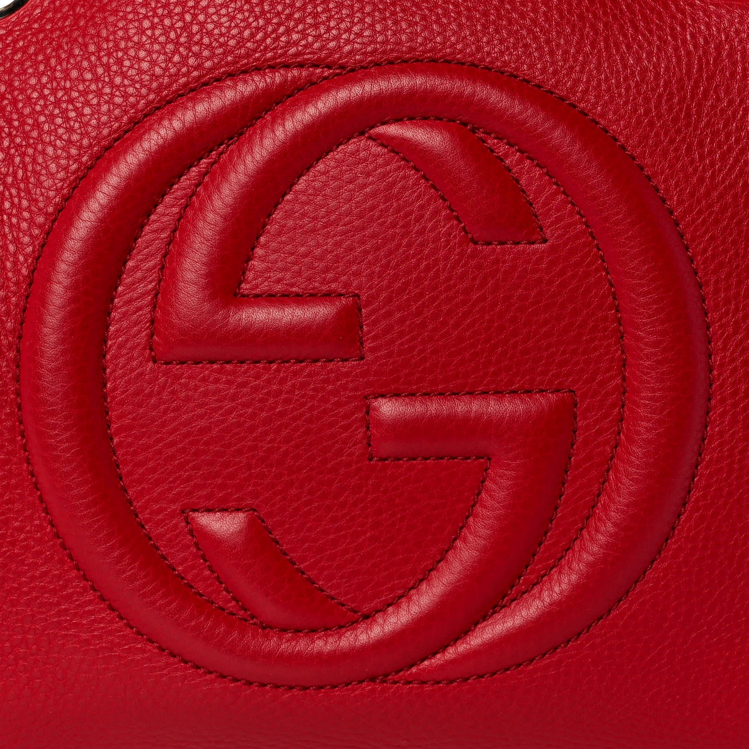 Gucci Cellarius Calfskin Medium Soho Bowler Tabasco 9 of 12