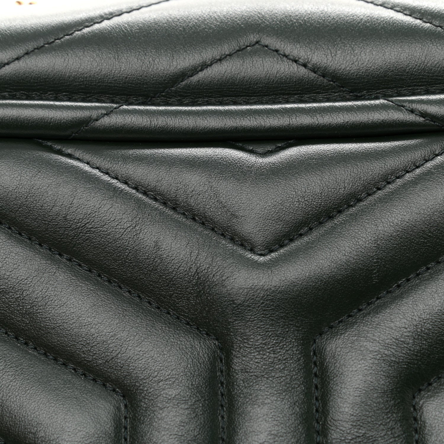 Saint Laurent Calfskin Y Quilted Monogram Small Loulou Chain Satchel Olive 12 of 12