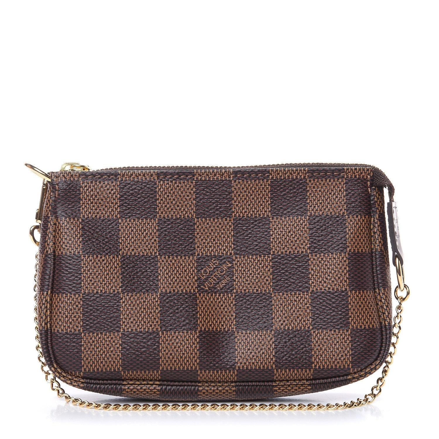 Louis Vuitton Damier Ebene Mini Pochette Accessories 1 of 8
