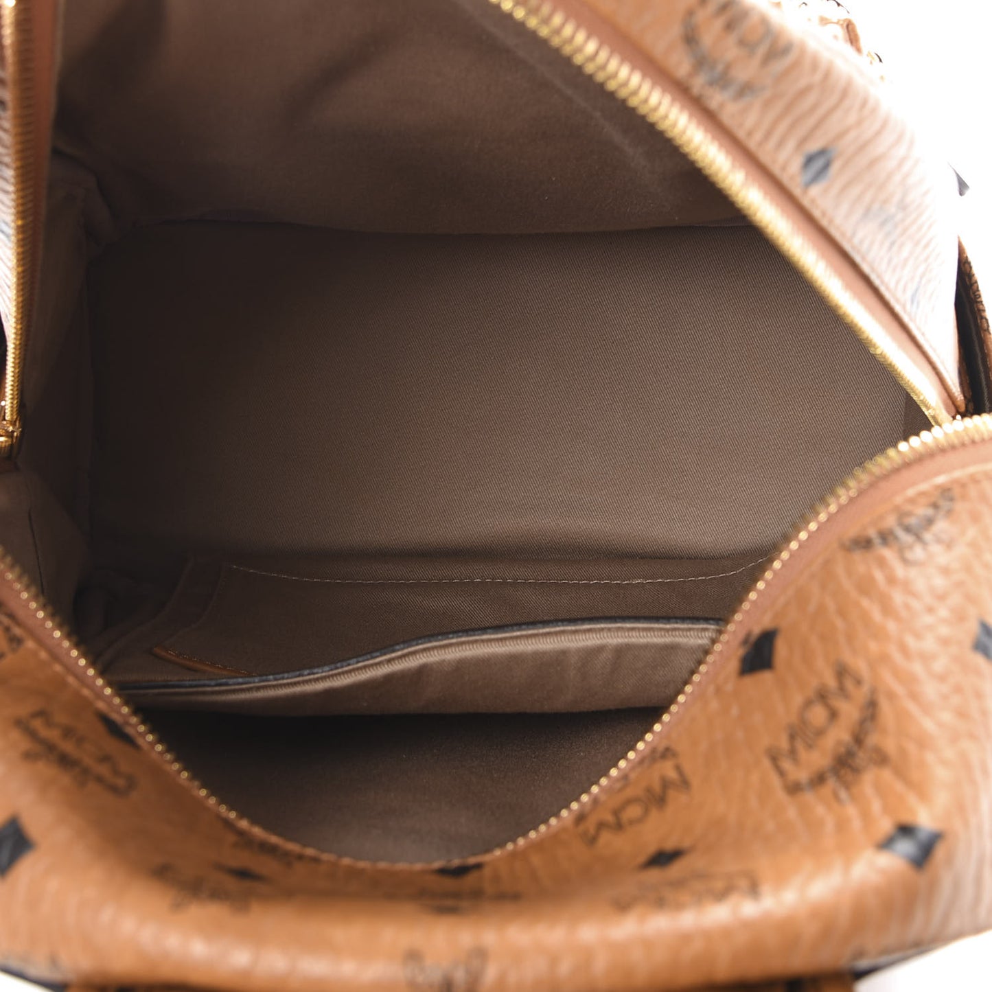 Visetos Studded Small Stark Gunta Backpack Cognac