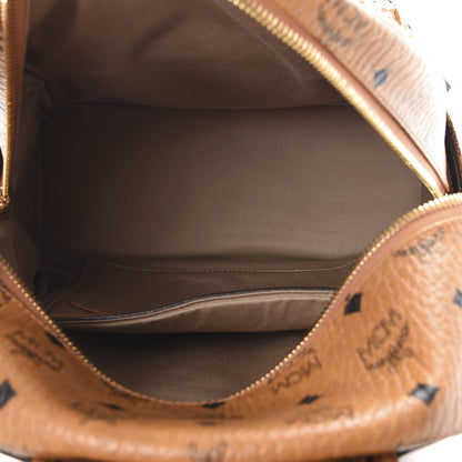 MCM Visetos Studded Small Stark Gunta Backpack Cognac 4 of 9
