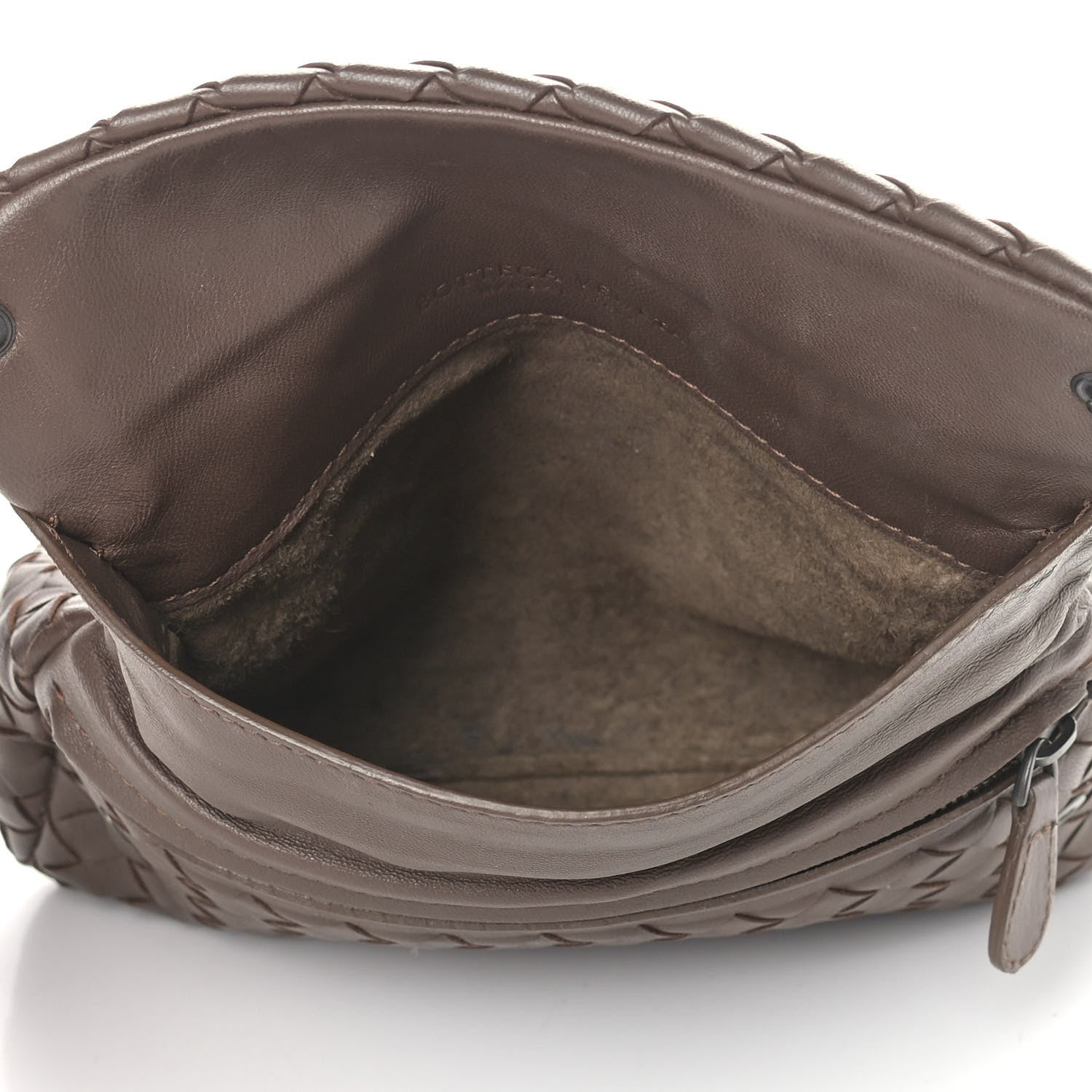 Bottega Veneta Nappa Intrecciato Mini Messenger Bag Espresso 6 of 13