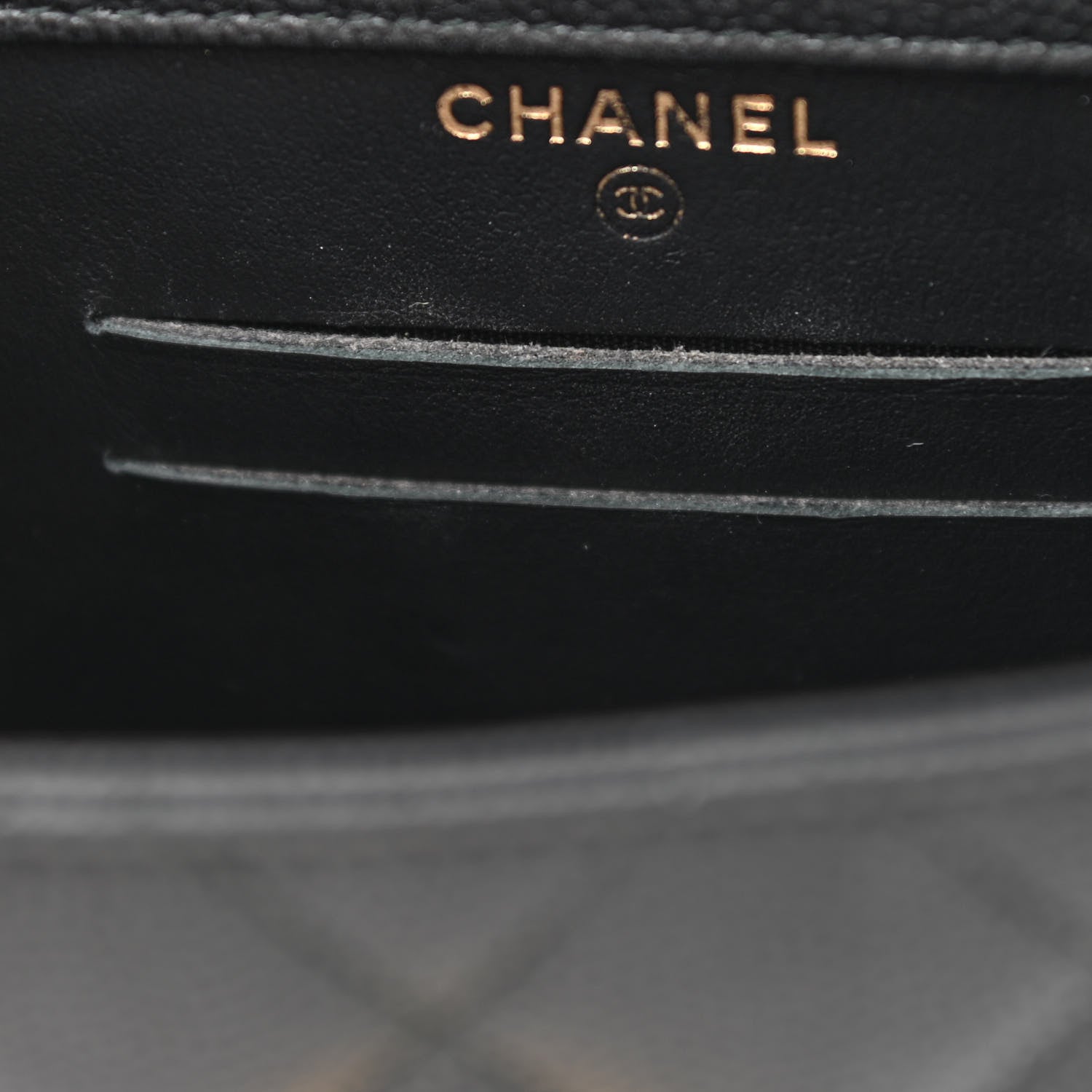 Chanel Caviar Quilted Golden Class Phone Holder Black 9 of 13