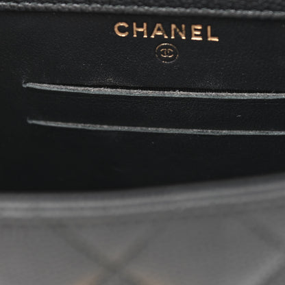 Chanel Caviar Quilted Golden Class Phone Holder Black 9 of 13