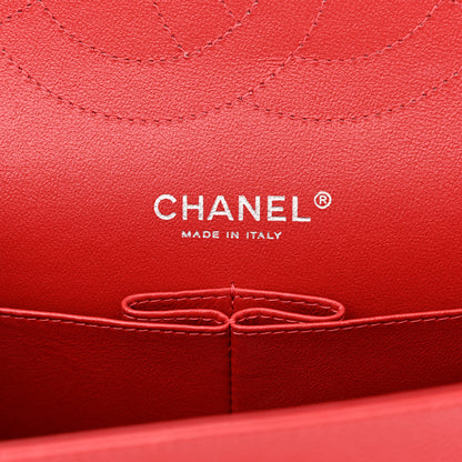 Chanel Caviar Quilted Jumbo Double Flap Red 6 of 13