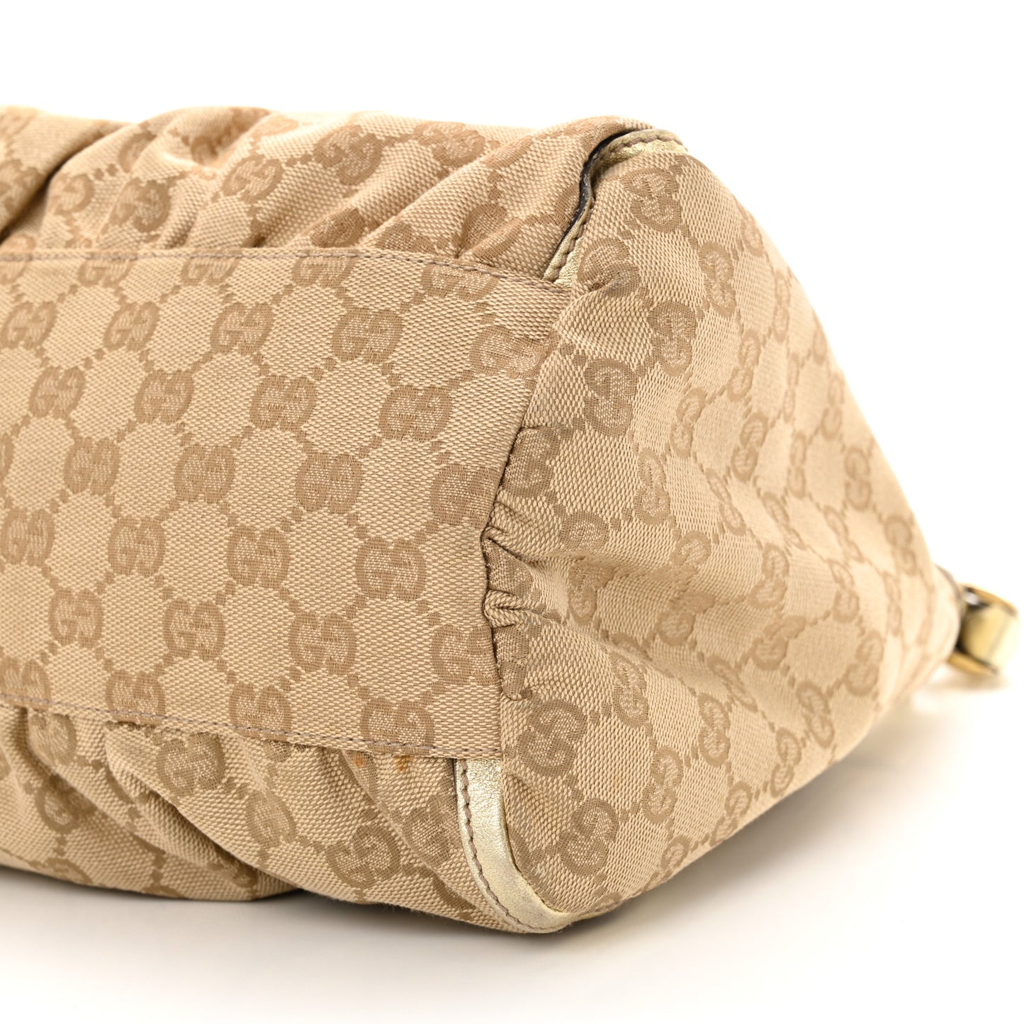 Monogram Large D Gold Hobo Gold