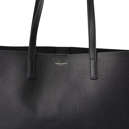 Saint Laurent Calfskin Large Shopping Tote Black 10 of 10