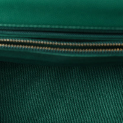 Chanel Caviar Quilted Small Coco Handle Flap Green 5 of 10