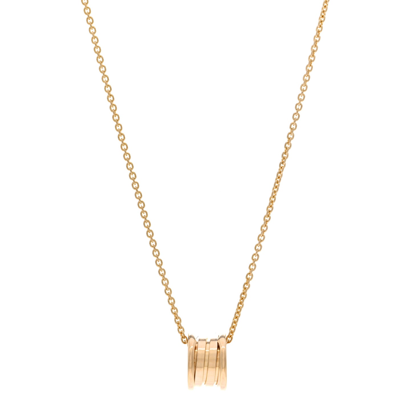 18K Yellow Gold B.Zero1 Pendant Necklace