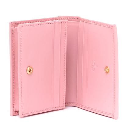 Gucci Boarded Plutone Calfskin Bi-Color Horsebit 1955 Card Case Wallet New Cherry Red Wild Rose 5 of 8